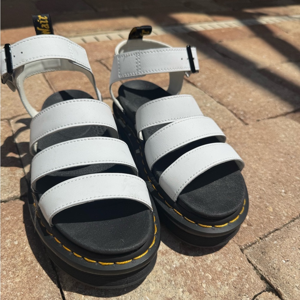 Dr. Martens White Sandals – New Without Box